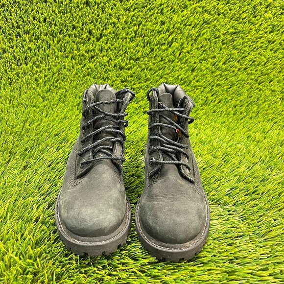 Timberland Premium 6 inch Boys Size 9C Black Athletic Ankle Boots Hiking Shoes main image 7